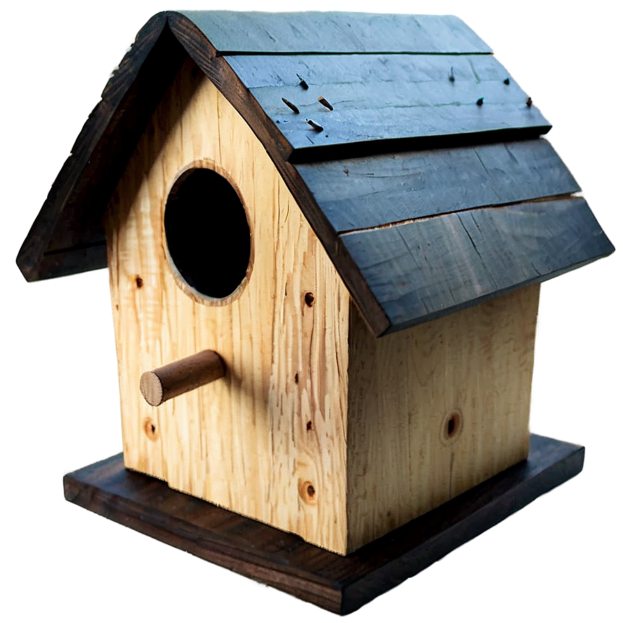 Handcrafted Birdhouse Png 30