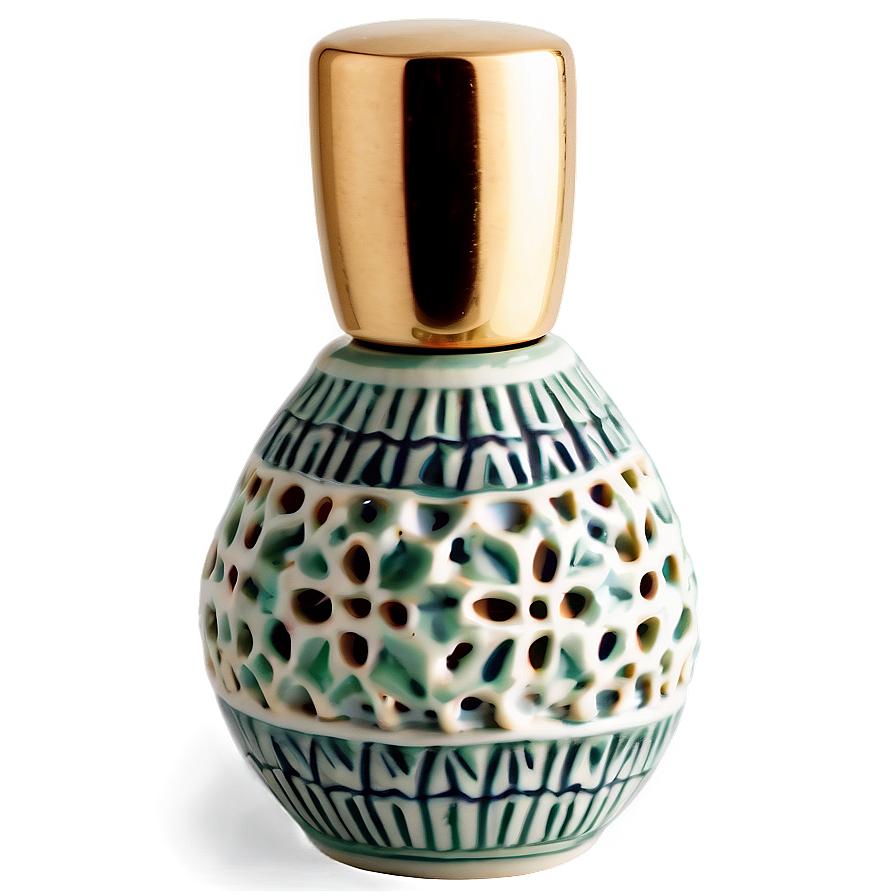 Handcrafted Ceramic Perfume Bottle Png Evd85