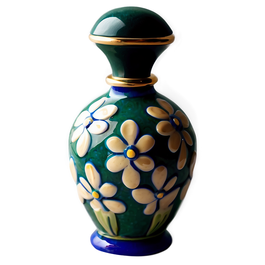 Handcrafted Ceramic Perfume Bottle Png Fev