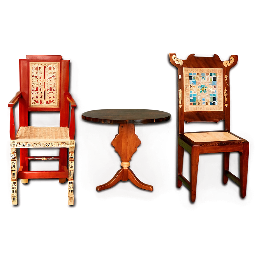 Handcrafted Furniture Pieces Png Myd37