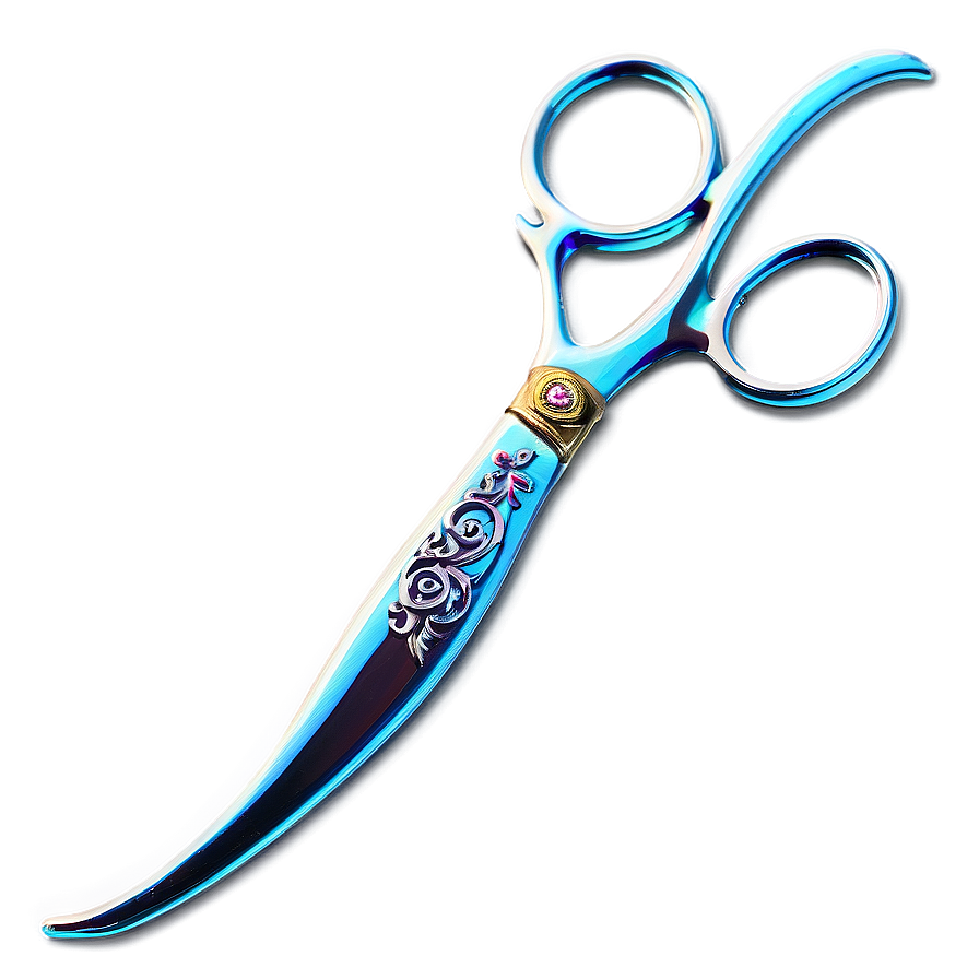 Handcrafted Hairdresser Scissors Png 42