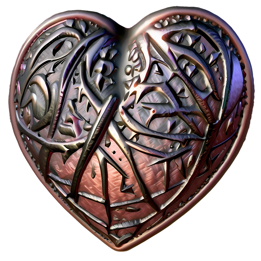 Handcrafted Heart Design Png Qjj