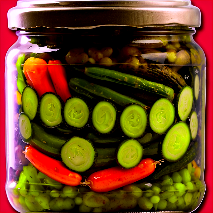 Handcrafted Mixed Veggie Pickles Png Iex