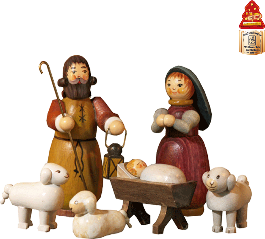 Handcrafted Nativity Figurines