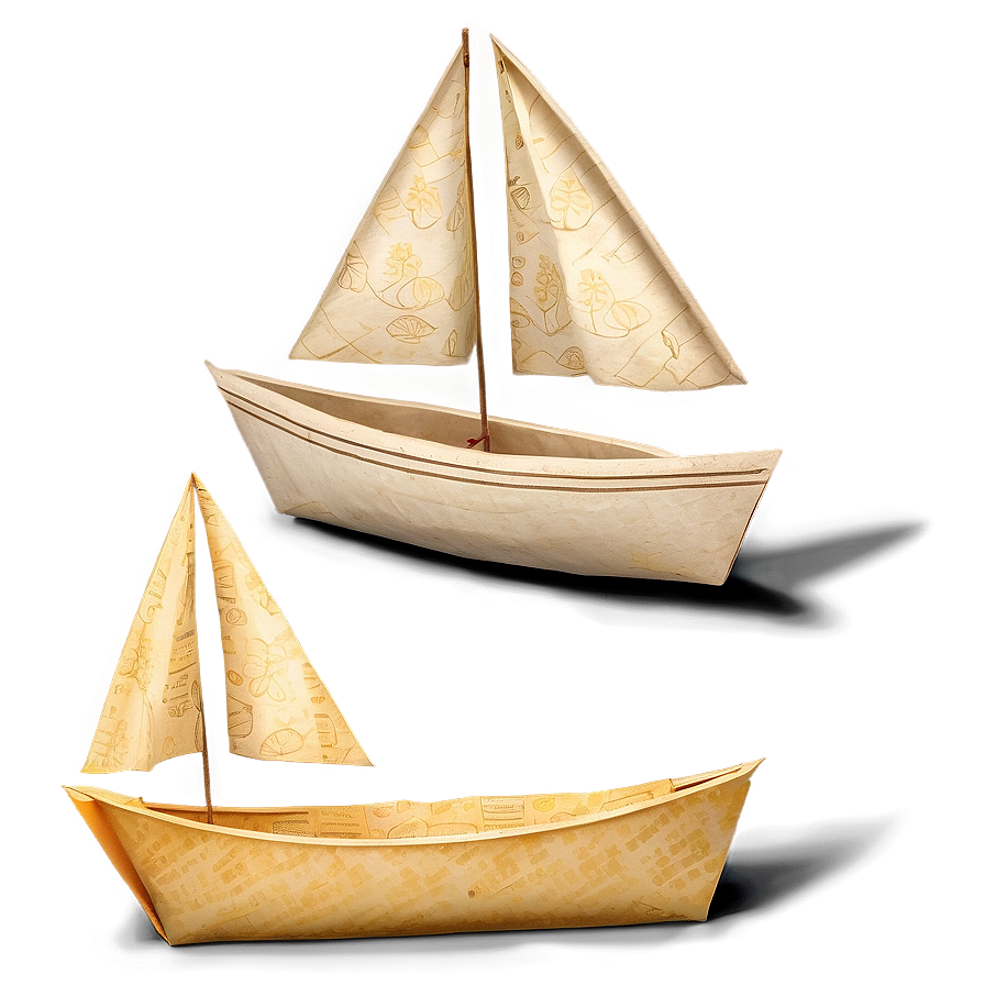 Handcrafted Paper Boat Collection Png 06282024