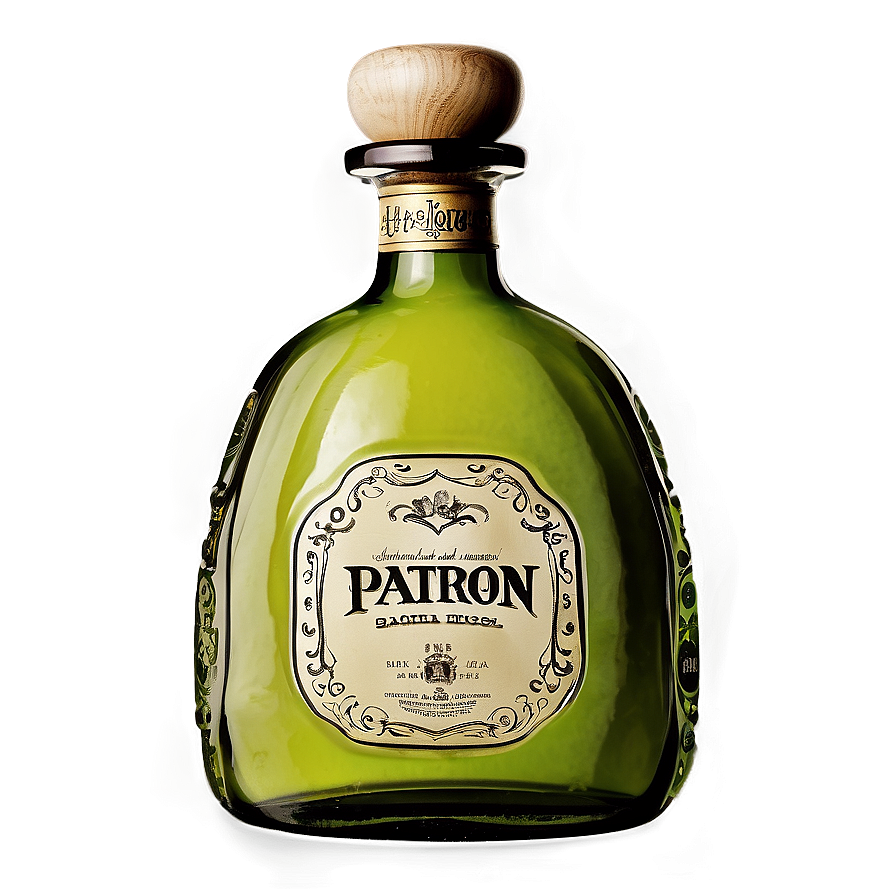 Handcrafted Patron Bottle Png Fnp71