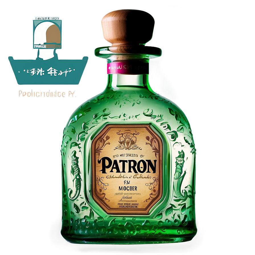 Handcrafted Patron Bottle Png Sdn45