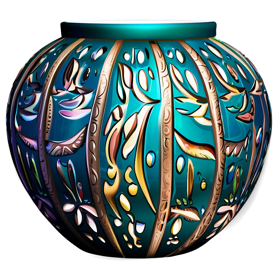 Handcrafted Vase Png 77