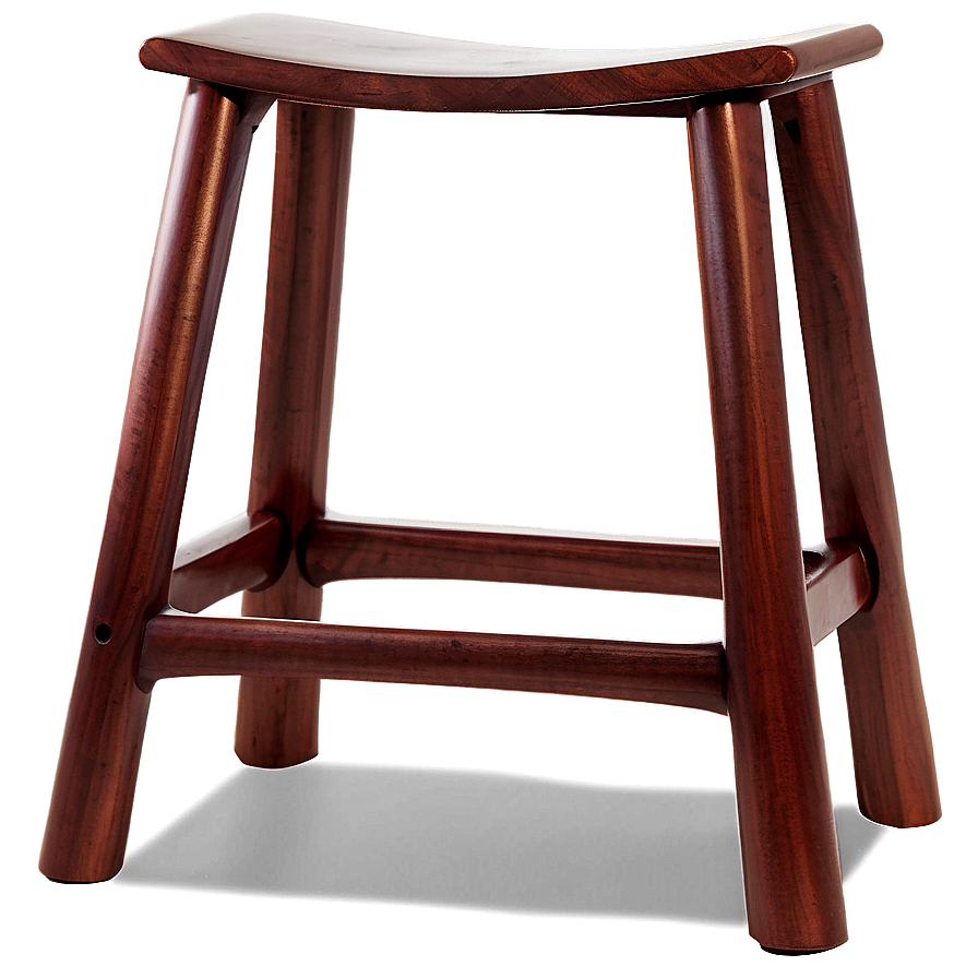 Handcrafted Wood Barstool Png 16