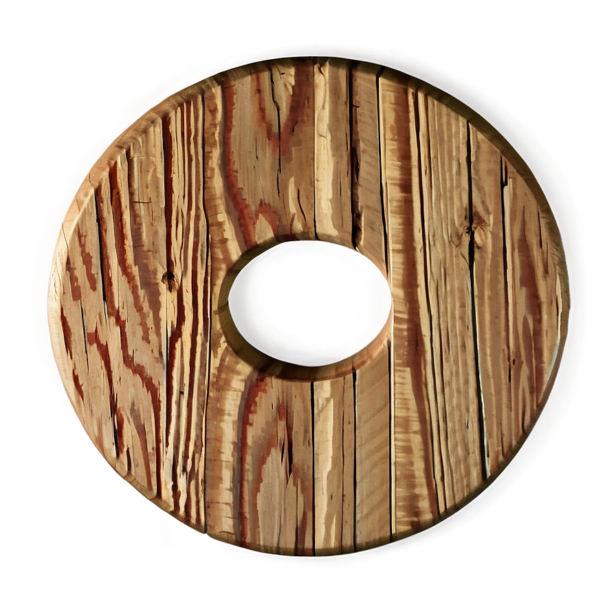 Handcrafted Wood Circle Png Tfu90