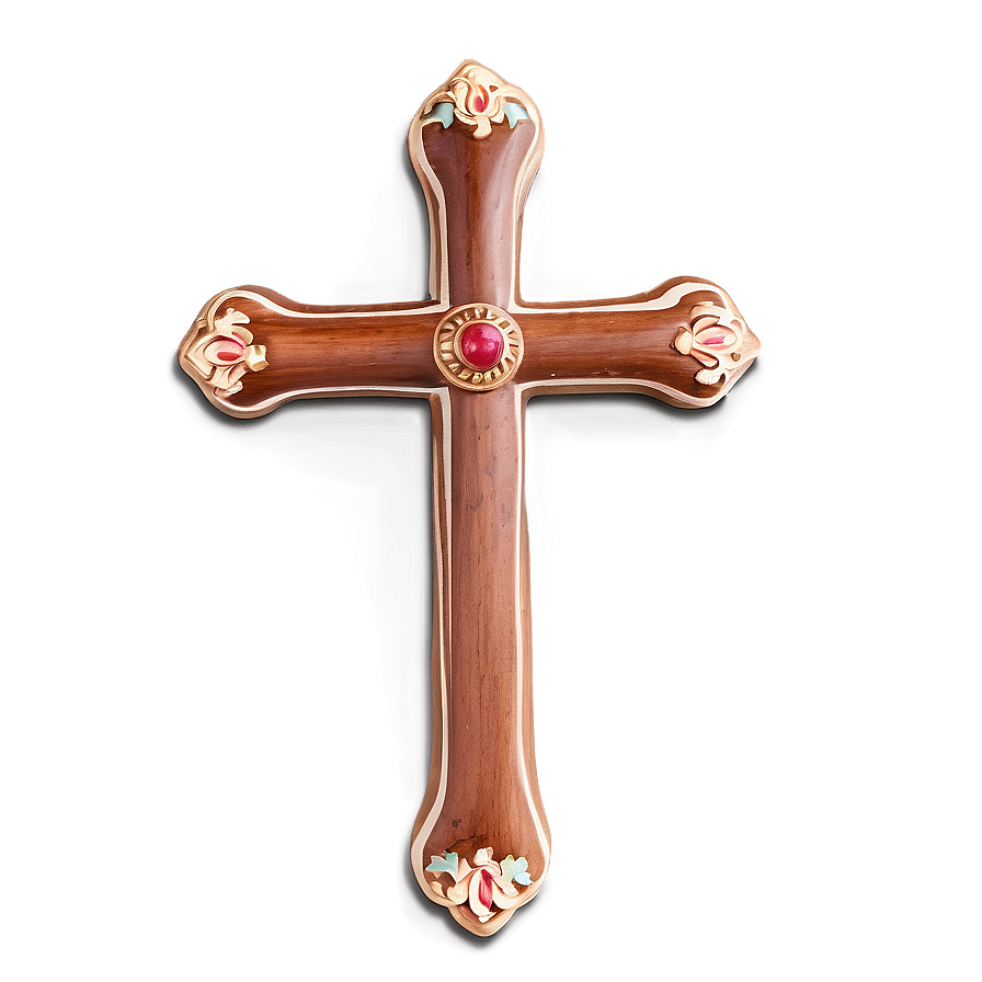 Handcrafted Wooden Cross Png Rjp31