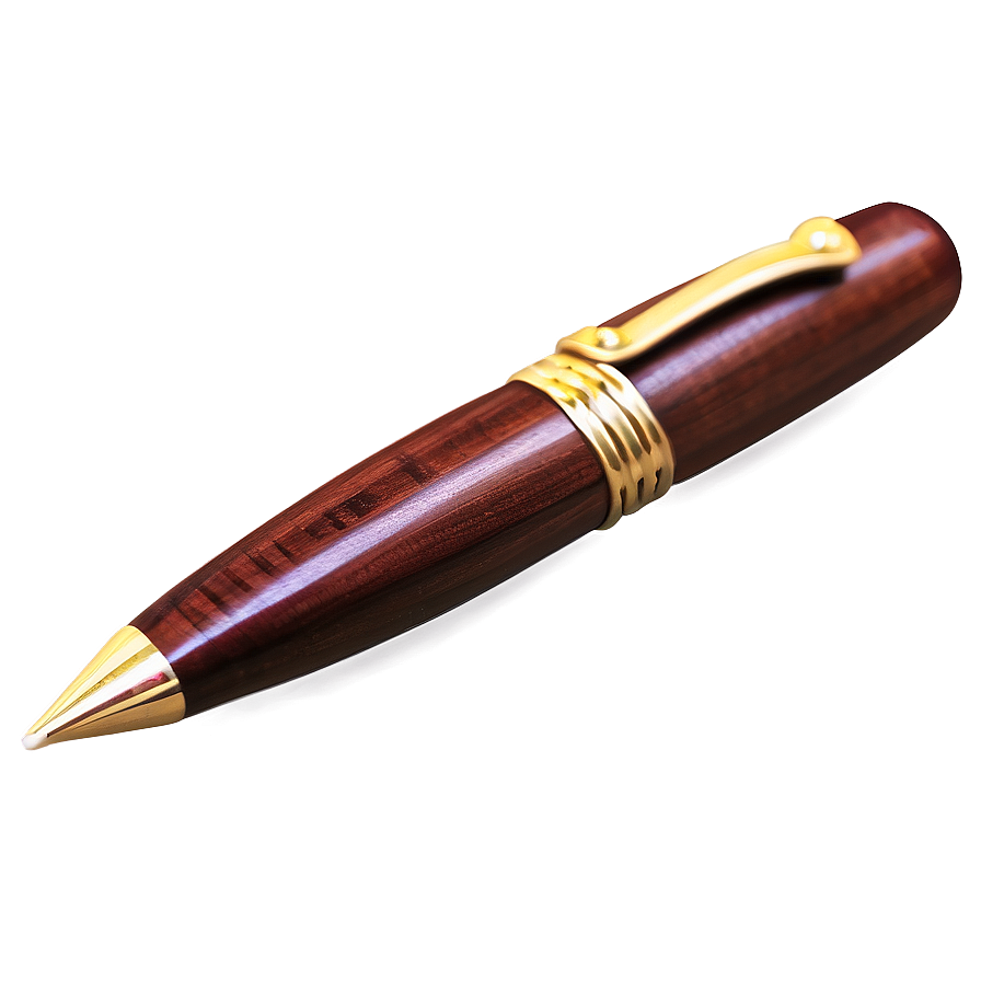 Handcrafted Wooden Pen Png Gty20