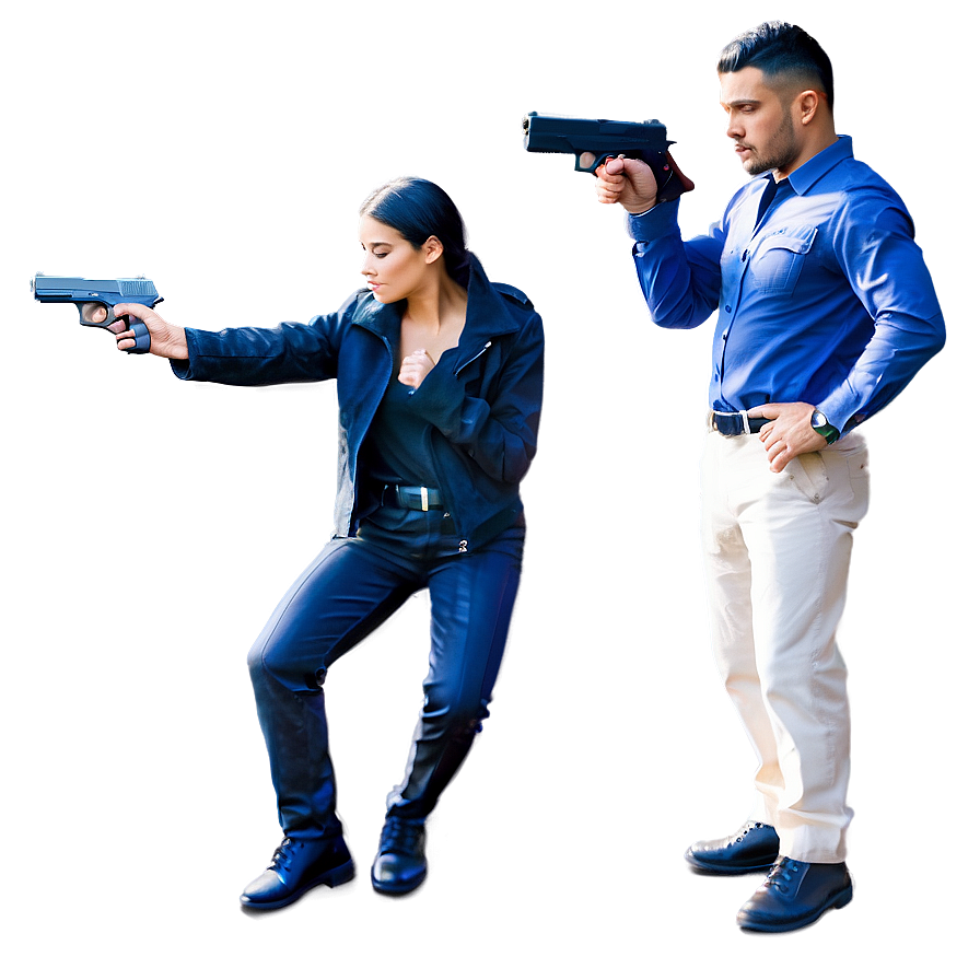 Handgun Defense Stance Png 06122024