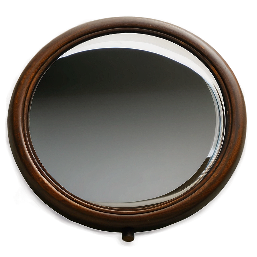 Handheld Circle Mirror Png 06292024