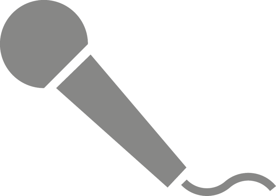 Handheld Microphone Icon