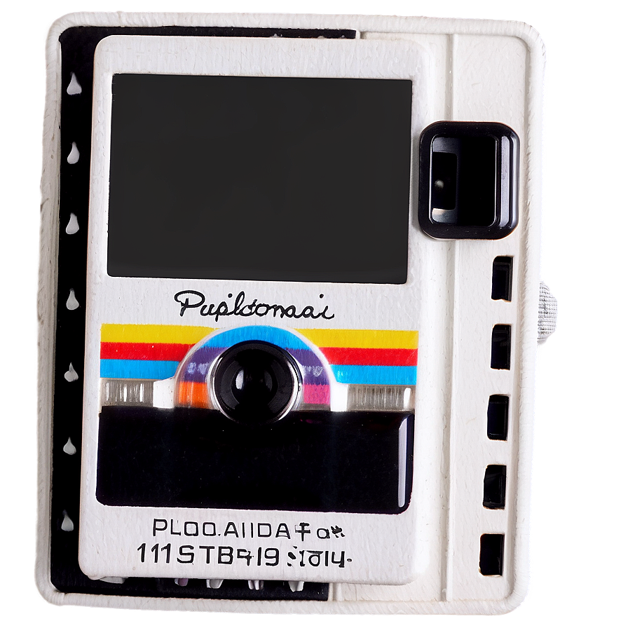 Handheld Polaroid Snapshot Png Rjo70