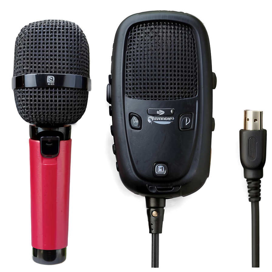 Handheld Radio Mic Png 06272024