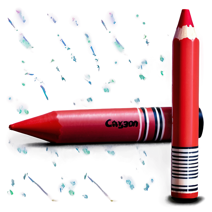 Handheld Red Crayon Png Yvk