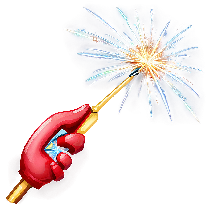 Handheld Sparklers And Firecrackers Png Ymu64