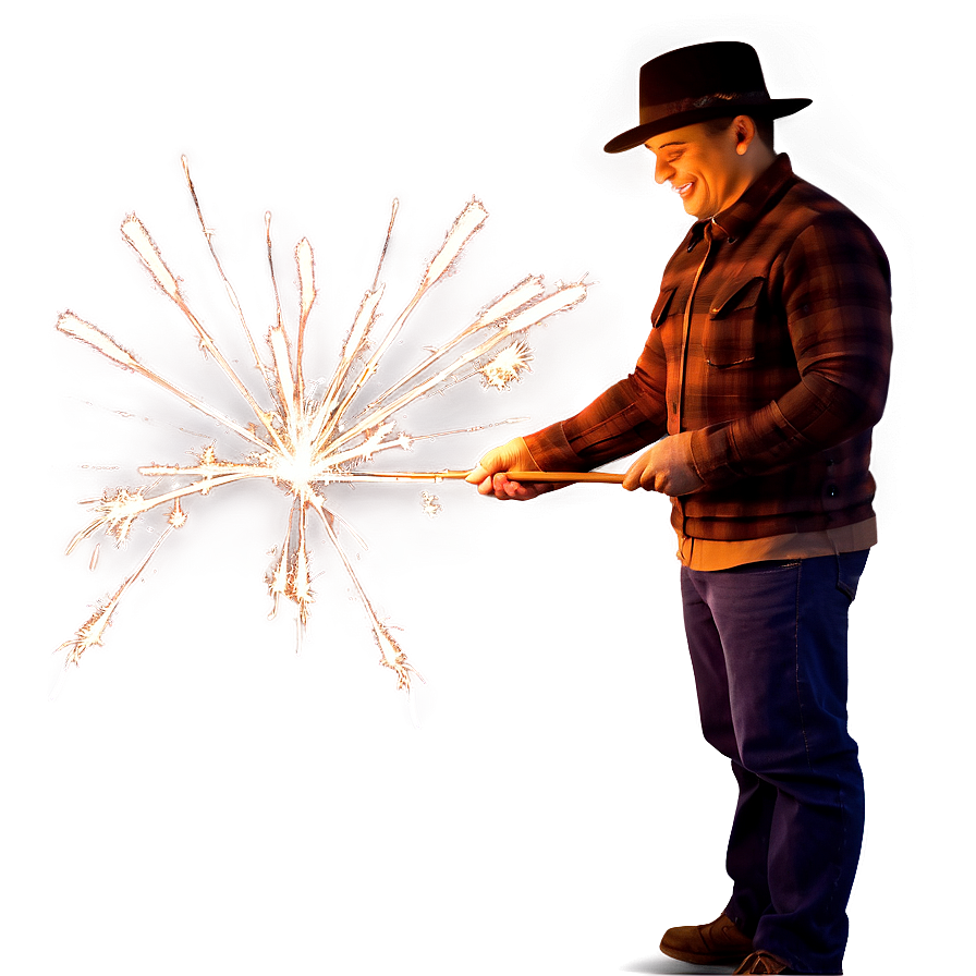 Handheld Sparklers Glow Png Sml51