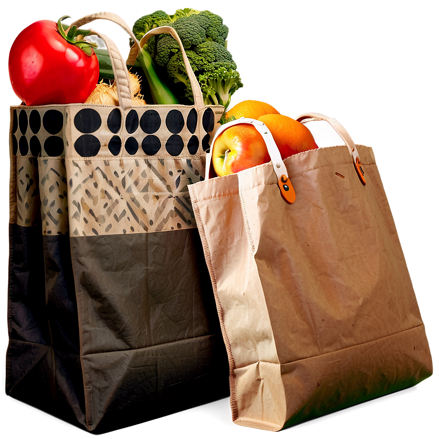 Handmade Grocery Bag Png Bup37