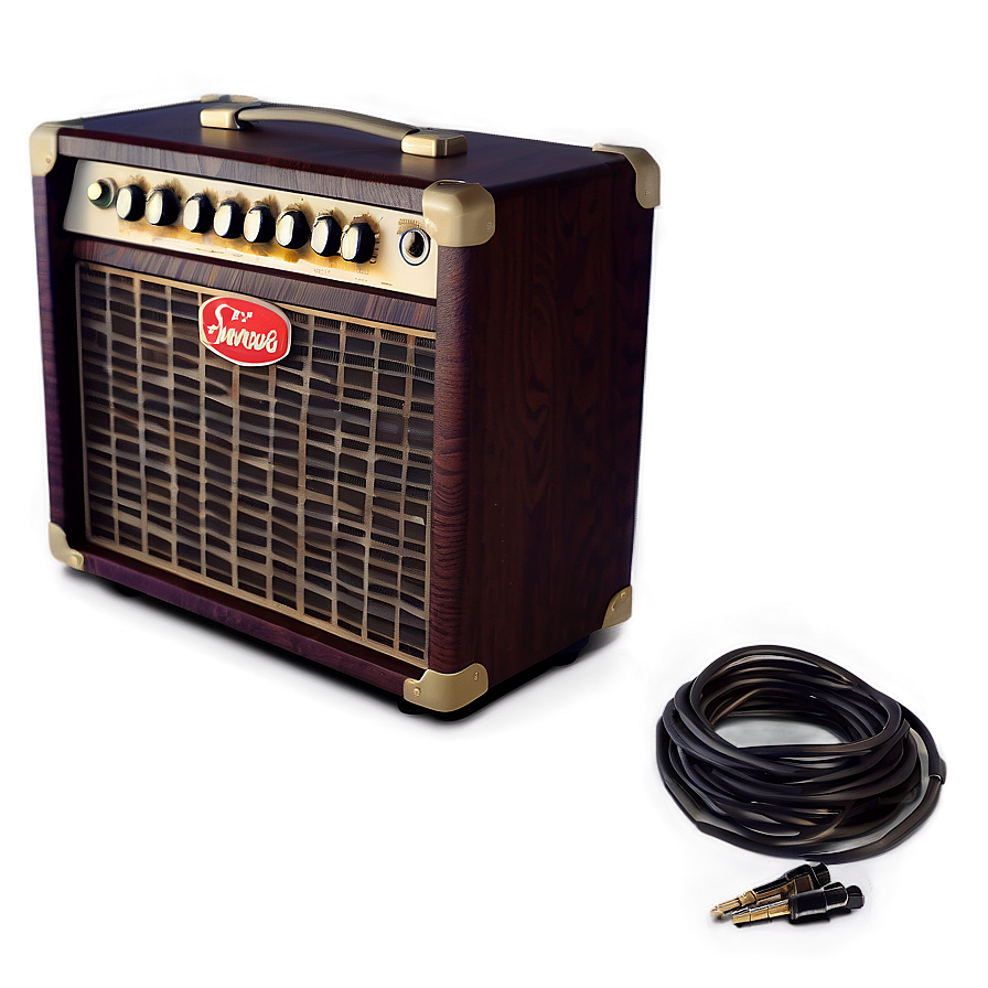 Handmade Guitar Amp Png 06252024