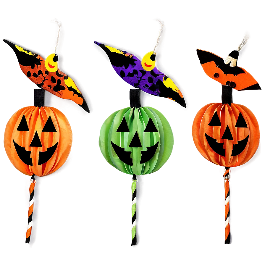 Handmade Halloween Decorations Png Fji7