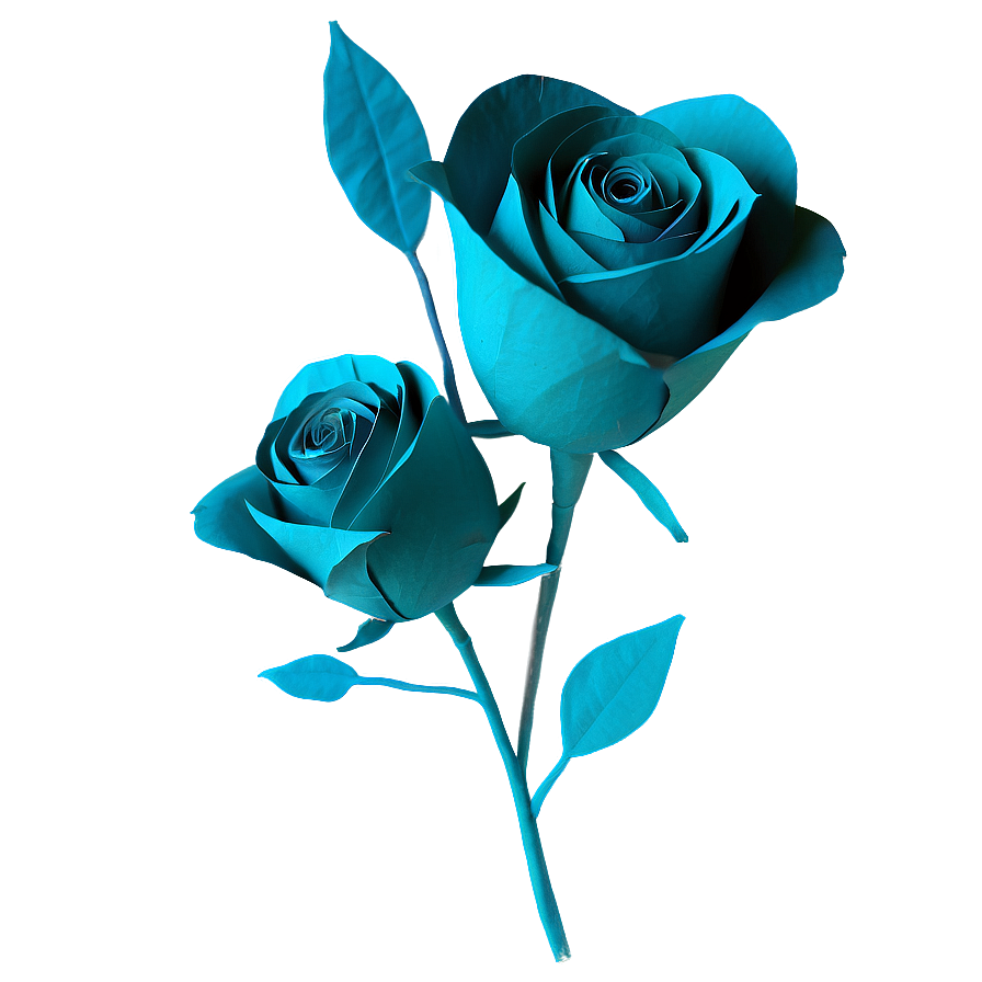 Handmade Paper Rose Png 1