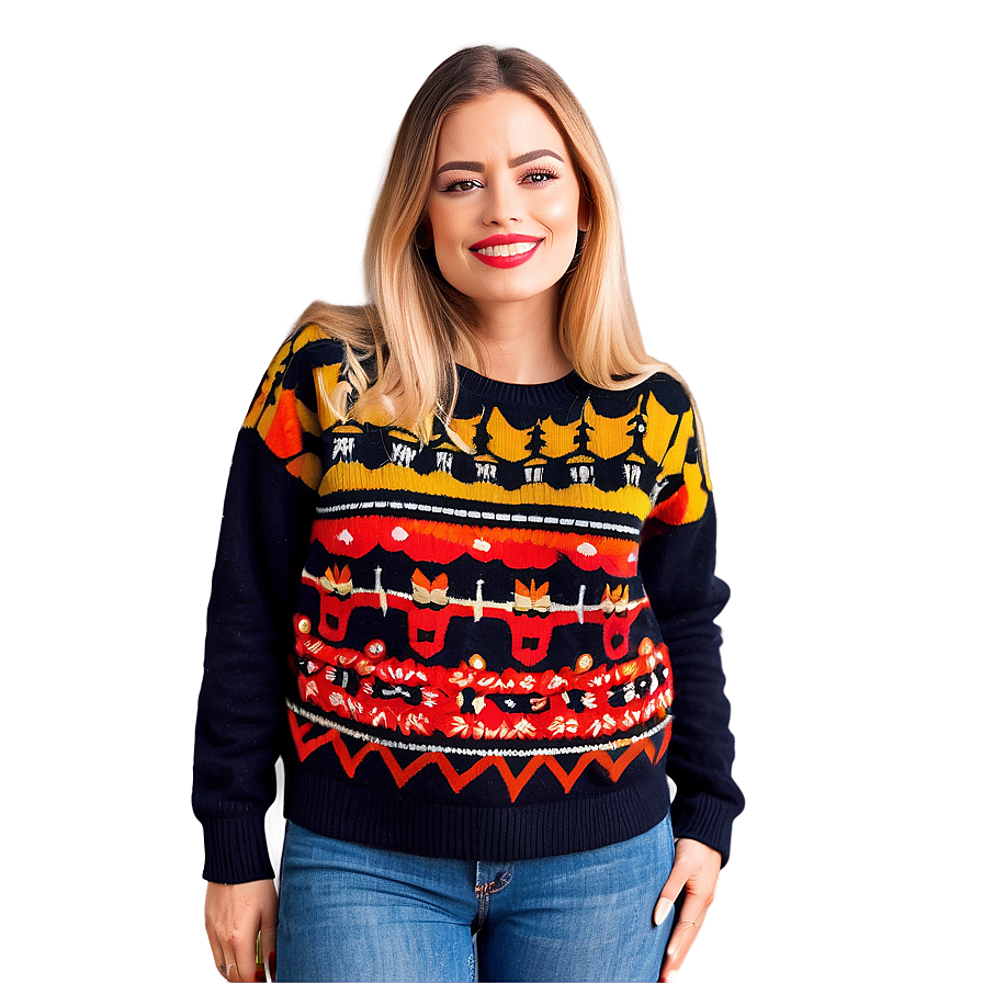 Handmade Sweater Illustration Png Swr37