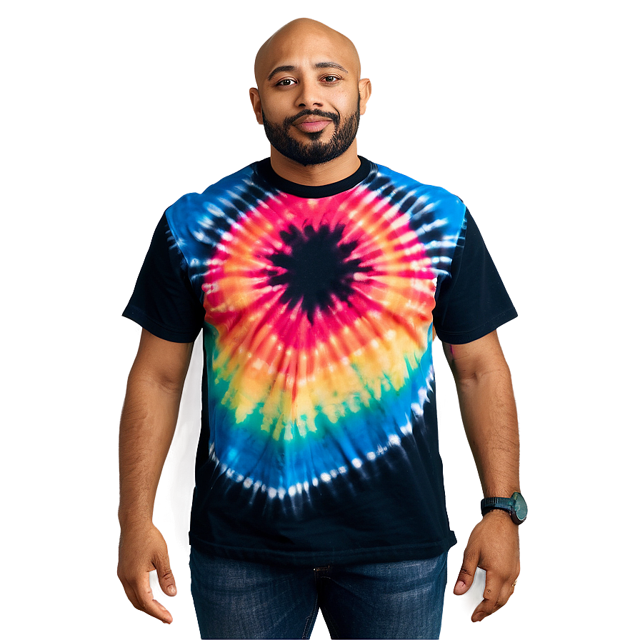 Handmade Tie Dye Tee Png 06282024