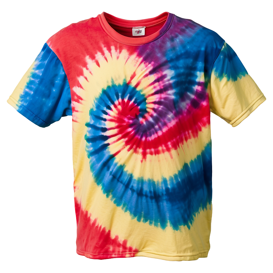 Handmade Tie Dye Tee Png 56