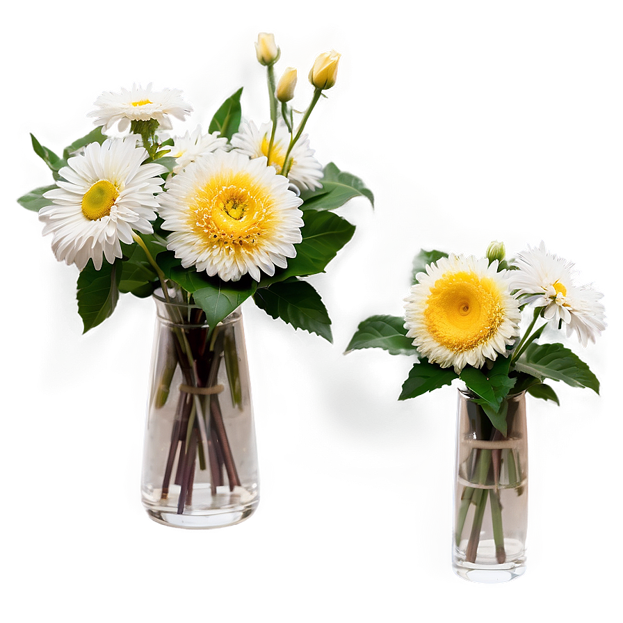 Handpicked Flowers In Vase Png 06272024