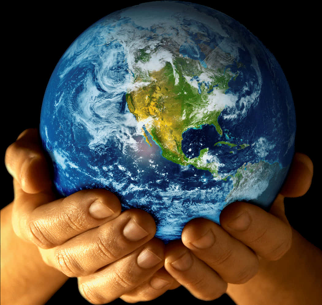 Hands Holding Earth