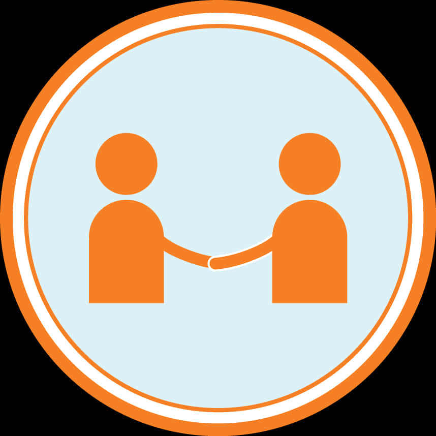 Handshake Icon Communication