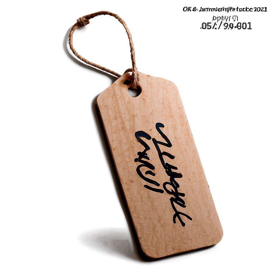 Handwritten Price Tag Png 05252024