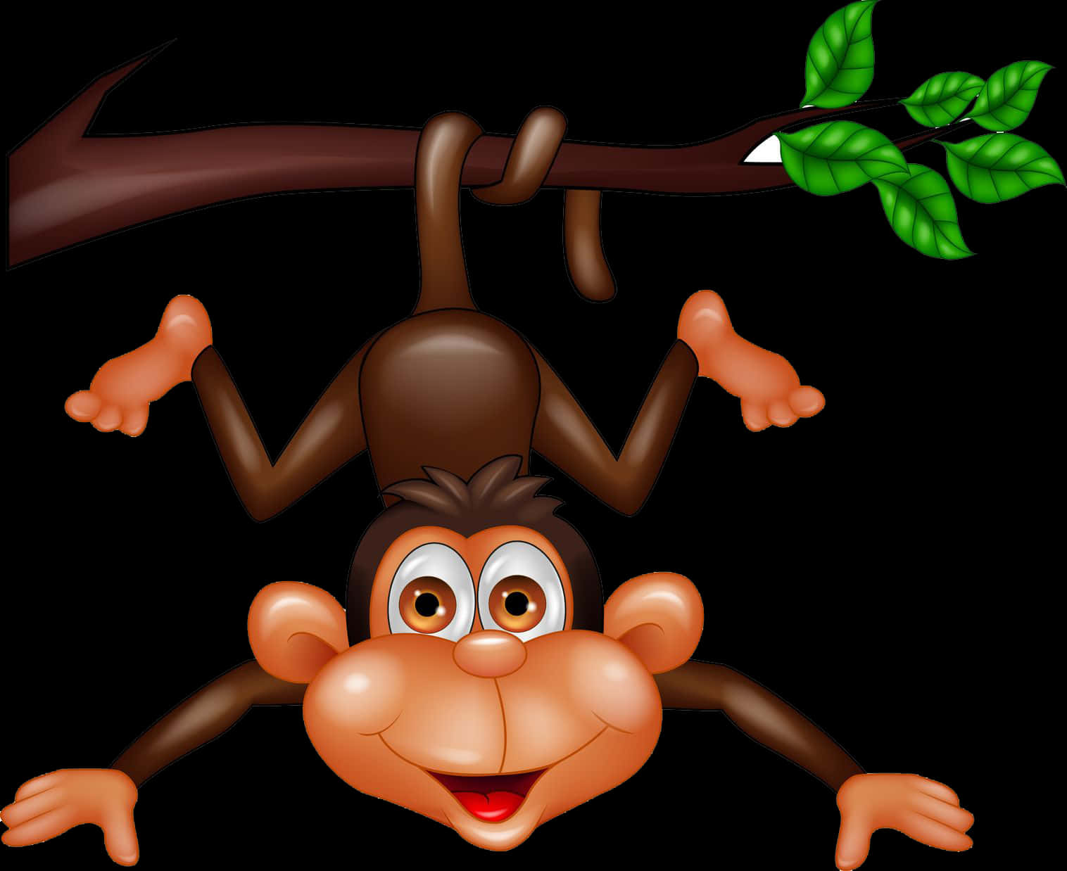 Hanging Cartoon Monkey