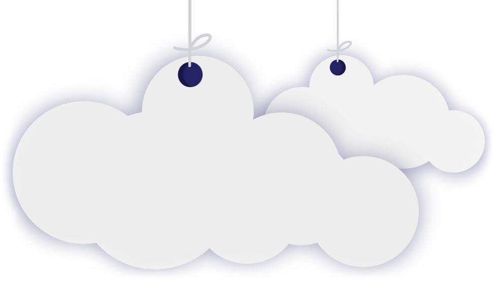 Hanging Clouds Decoration