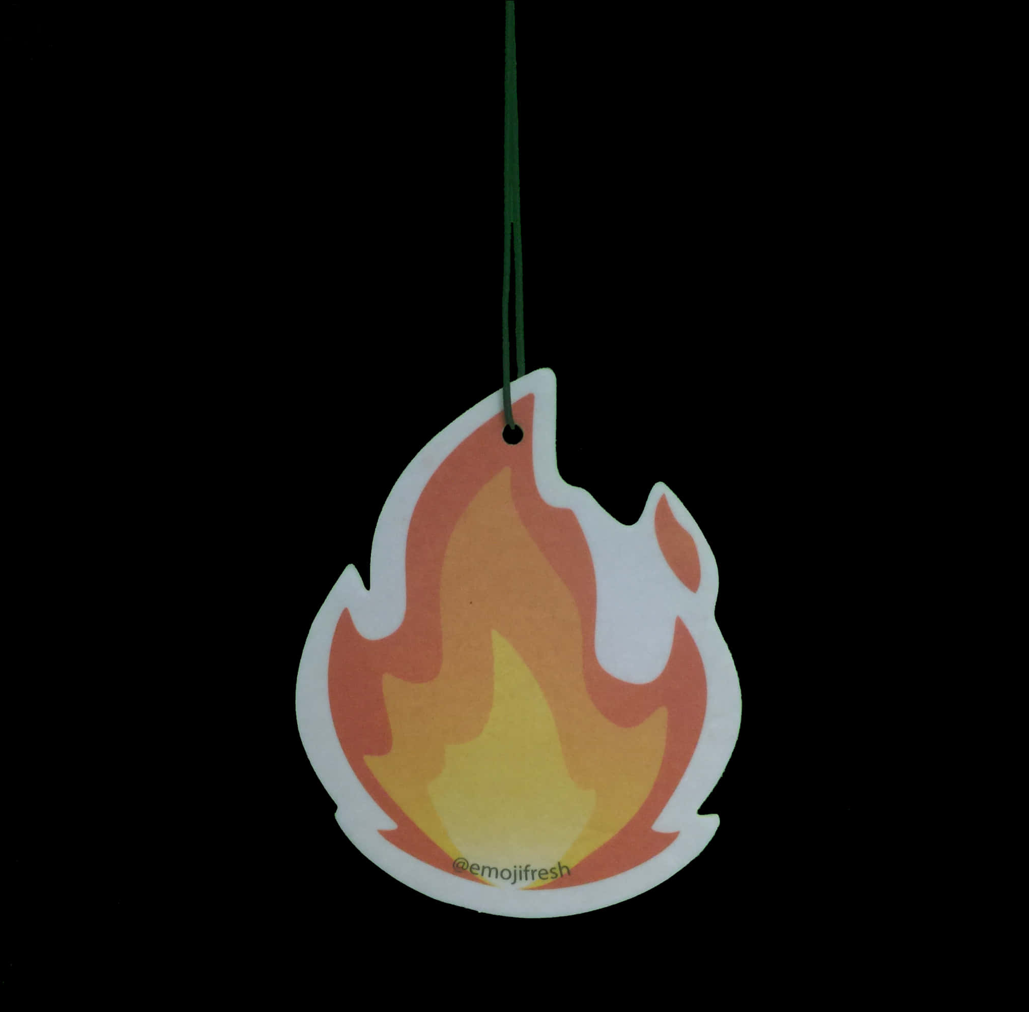 Hanging Fire Emoji Air Freshener