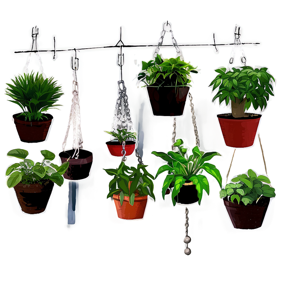 Hanging Indoor Plants Png Ism