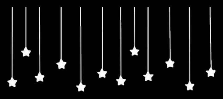 Hanging Stars Silhouette