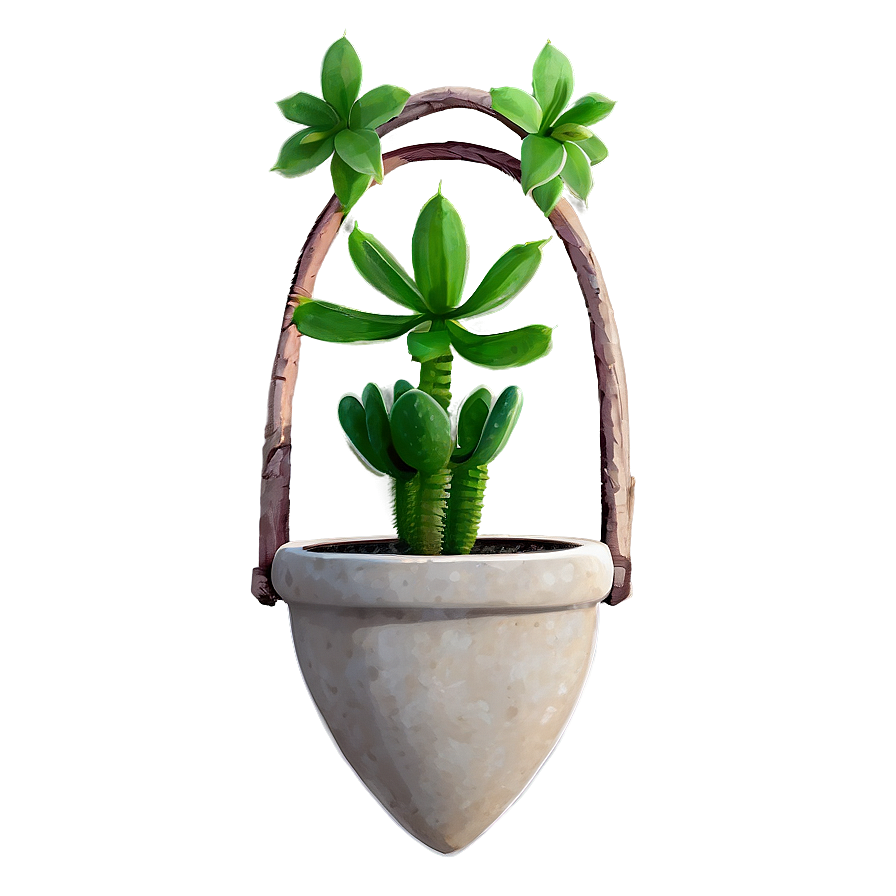 Hanging Succulent Png 05242024