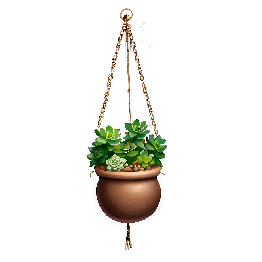 Hanging Succulent Png Axg