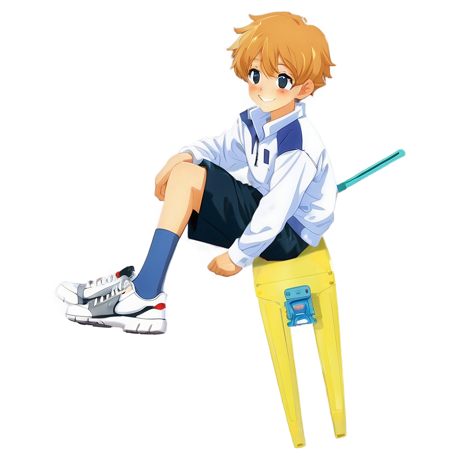 Happy Anime Boy Png Ymh39