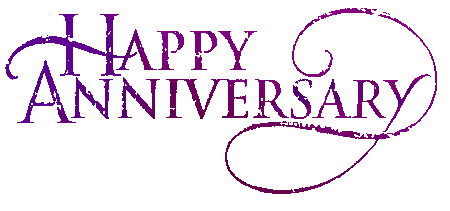 Happy Anniversary Calligraphy