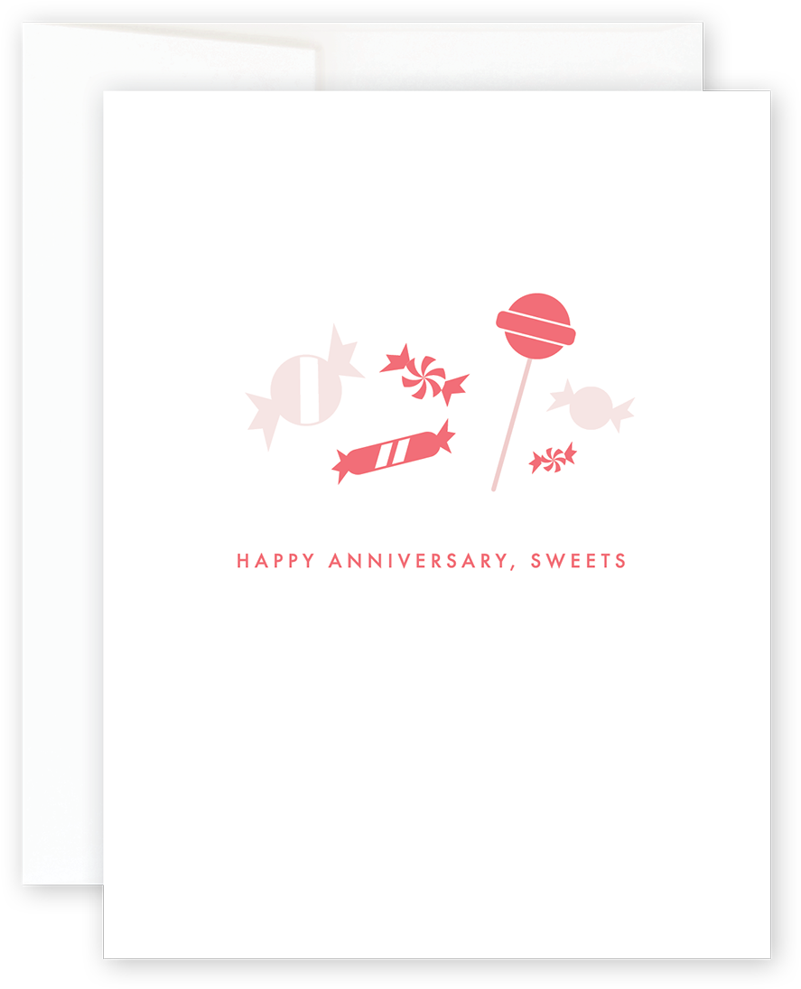 Happy Anniversary Sweets Card