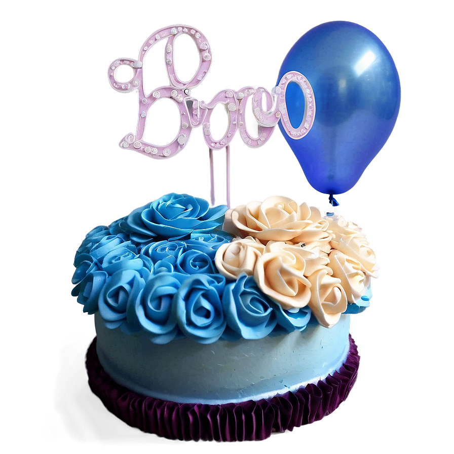 Happy Birthday Cake Topper Png 13