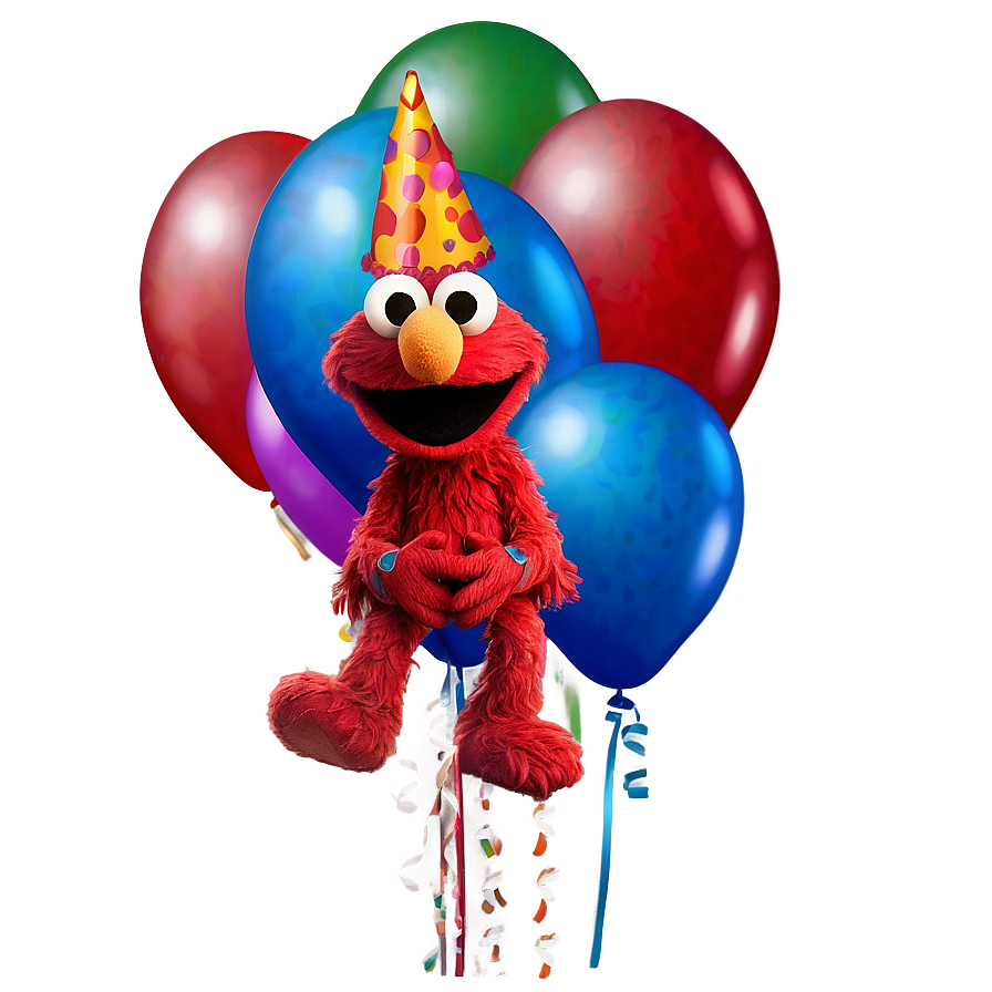 Happy Birthday Elmo Design Png Adk