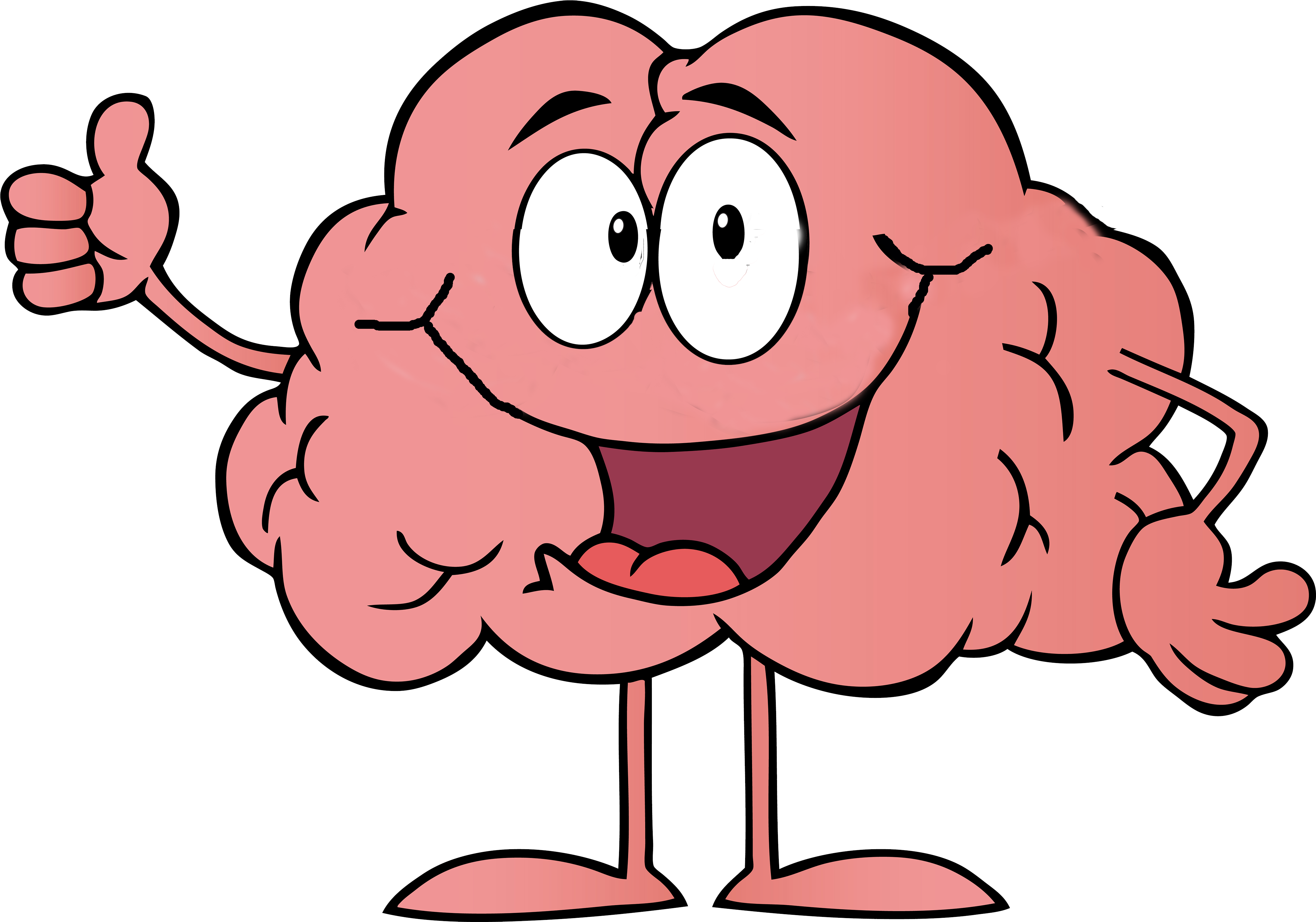 Happy Brain Cartoon Character.png