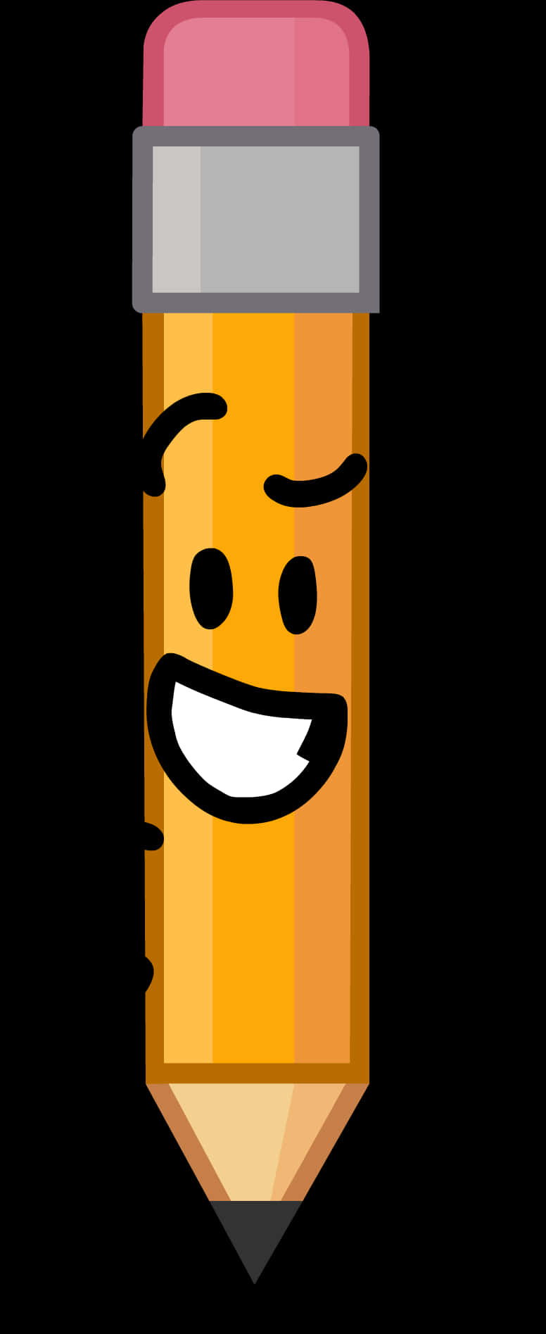 Happy Cartoon Pencil