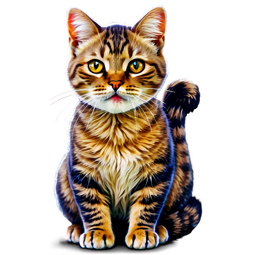 Happy Cat Clipart Png Ilj